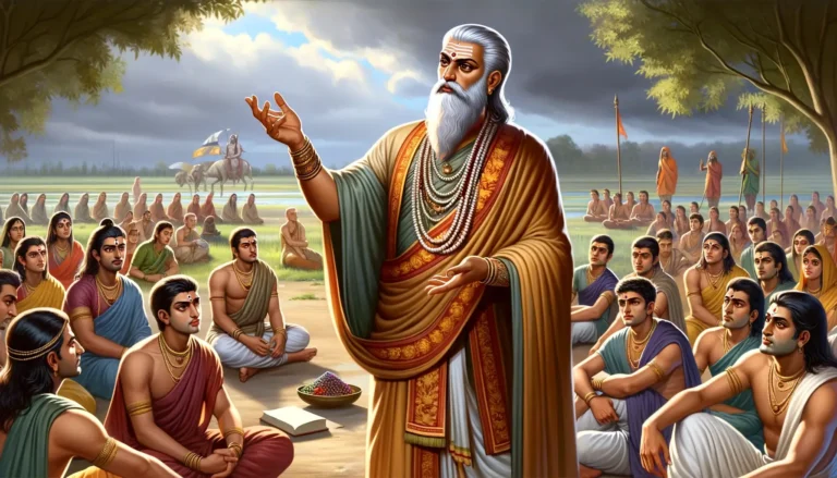 Dronacharya The Legendary Archer and Mentor in the Mahabharata